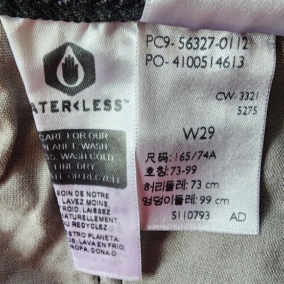 NEW Levi's Womens 29 Shorts 501 High Rise Cut Off Button Fly Black Jean Shorts - Picture 9 of 11